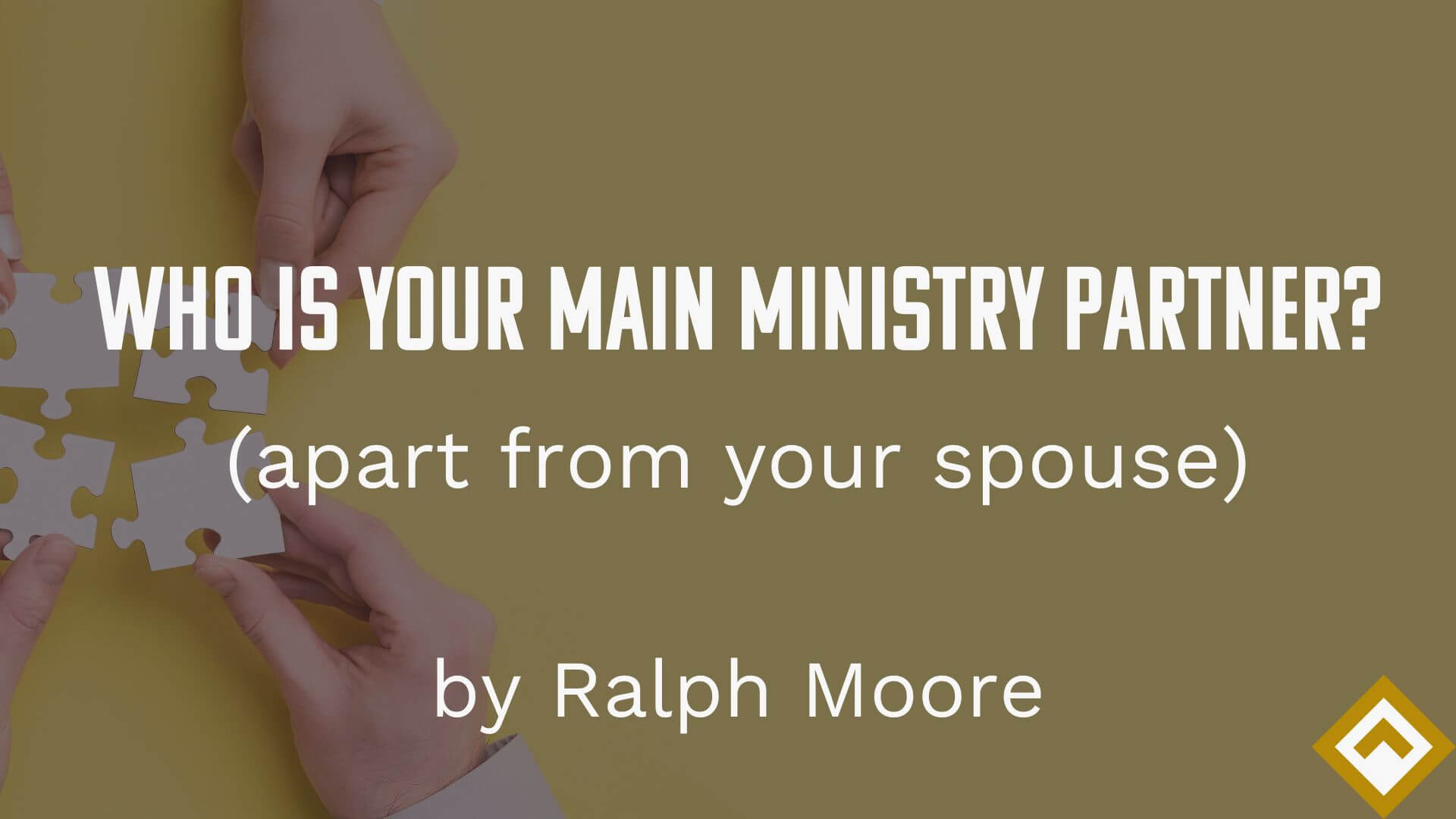 ministry partner ministry partner